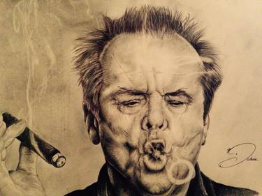 Pencil Drawing Of Jack Nicholson thumb