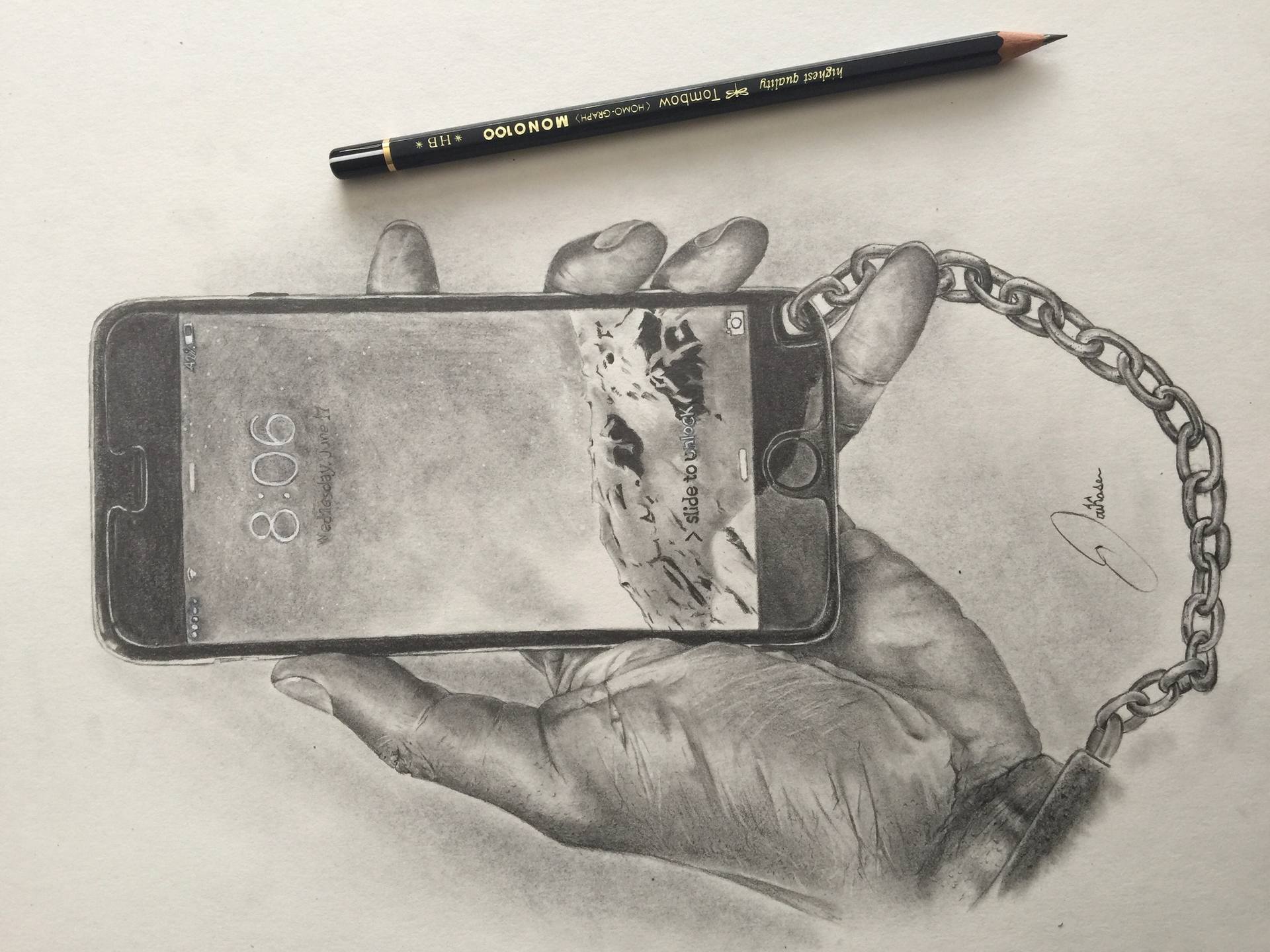 【D1様用】NAE' BLIS / Sketches Of Reality Reality Drawing by Doukase Thelemaque | Saatchi Art