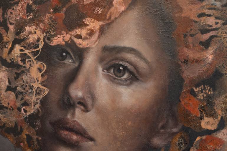 Original Impressionism Women Painting by Iris Schreven