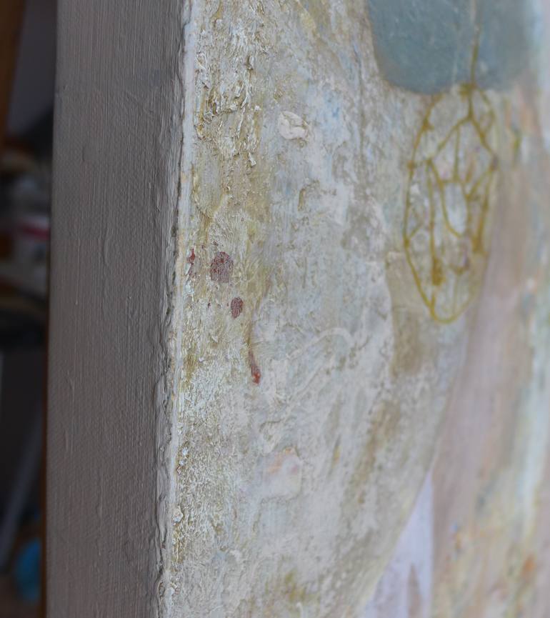 Original Abstract People Painting by Iris Schreven