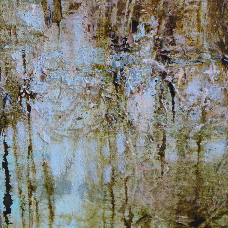 Original Abstract Portrait Painting by Iris Schreven