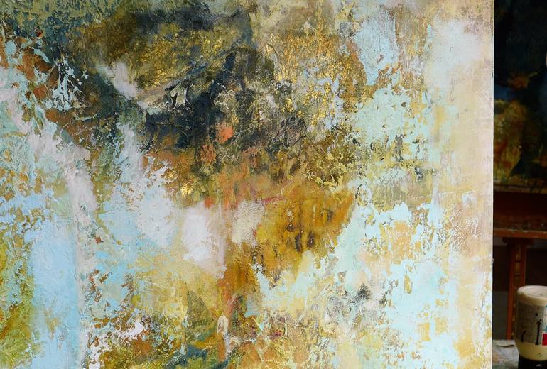 Original Abstract People Painting by Iris Schreven