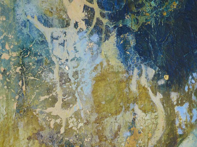 Original Abstract People Painting by Iris Schreven