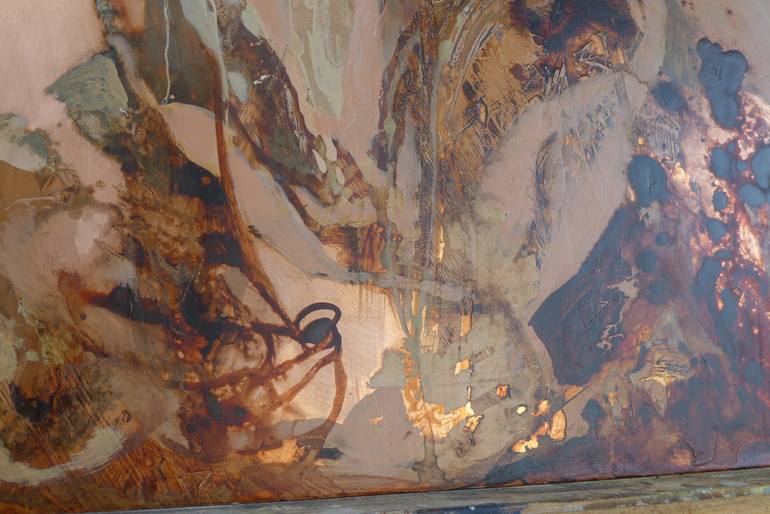 Original Abstract People Painting by Iris Schreven