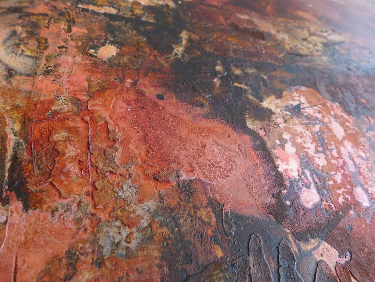 Original Abstract People Painting by Iris Schreven