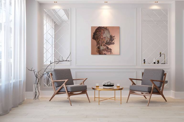 Original Figurative People Painting by Iris Schreven