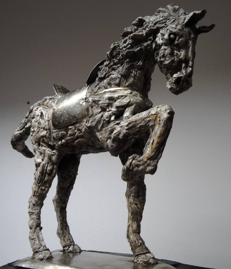 Original Conceptual Horse Sculpture by Mateo Kos