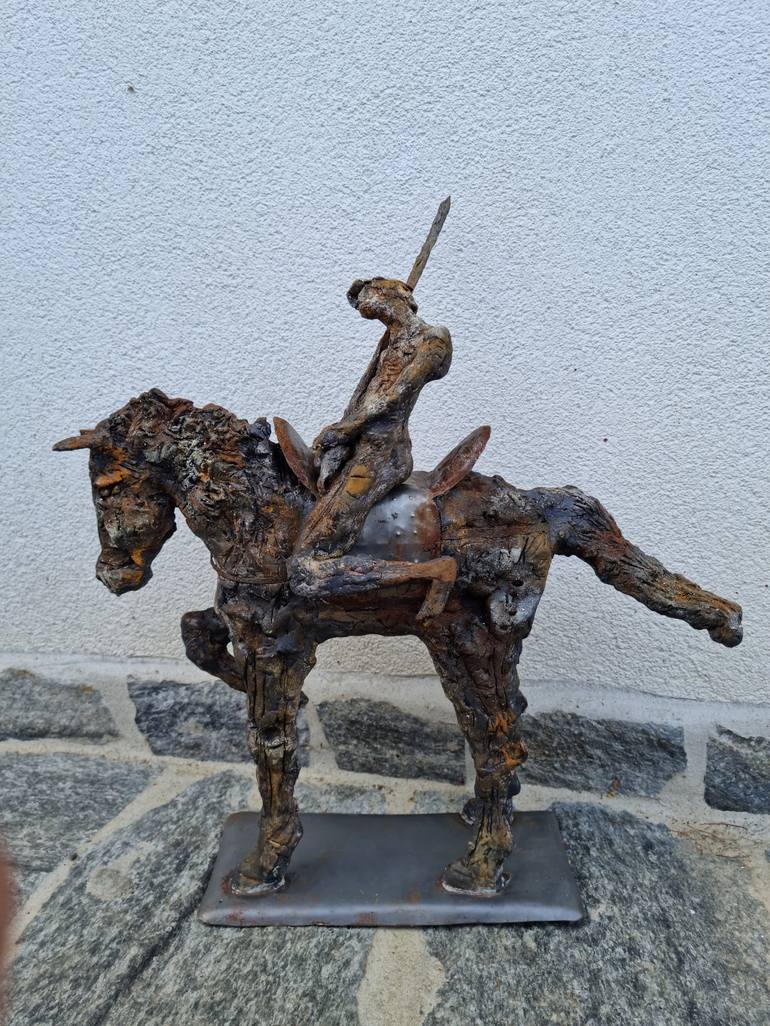 Original 3d Sculpture Horse Sculpture by Mateo Kos