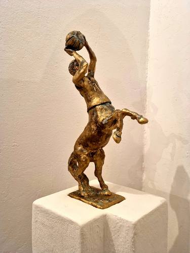 Original Sports Sculpture by Mateo Kos