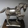 "Horse warrior"
dim: 37x40x10cm
material: modelling mass(das masa),metal,grout