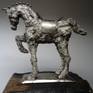 "Horse warrior"
dim: 37x40x10cm
material: modelling mass(das masa),metal,grout