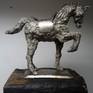 "Horse warrior"
dim: 37x40x10cm
material: modelling mass(das masa),metal,grout