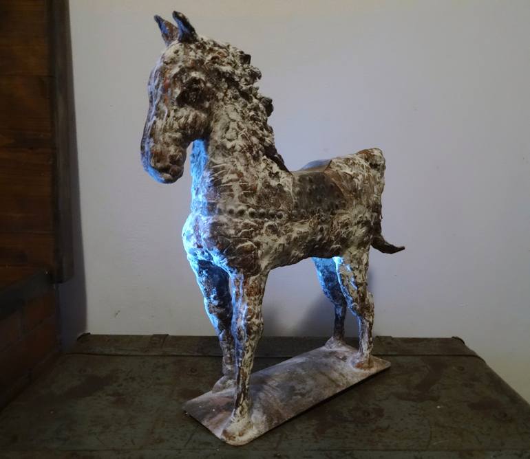 Original Modern Horse Sculpture by Mateo Kos