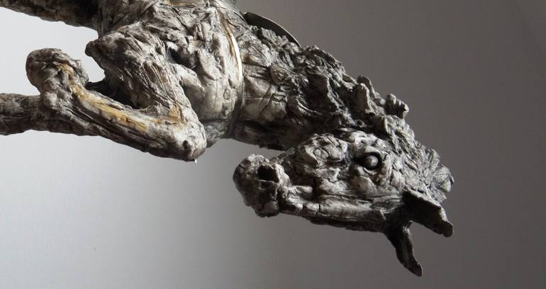 Original Art Deco Horse Sculpture by Mateo Kos