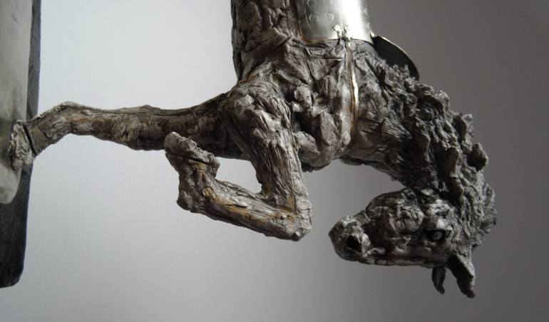Original Art Deco Horse Sculpture by Mateo Kos