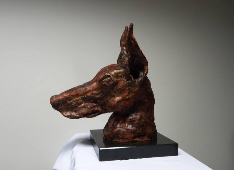 Original Dogs Sculpture by Mateo Kos