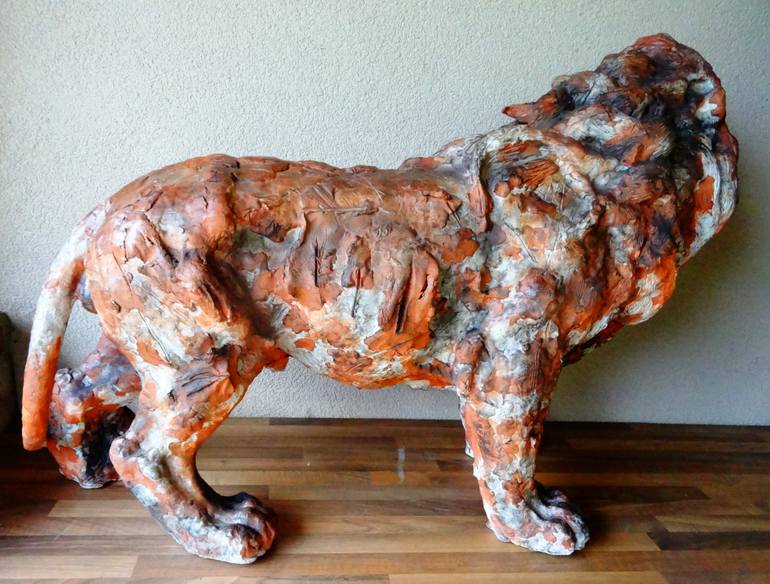 Original Art Deco Animal Sculpture by Mateo Kos