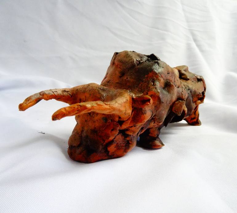 Original Abstract Animal Sculpture by Mateo Kos