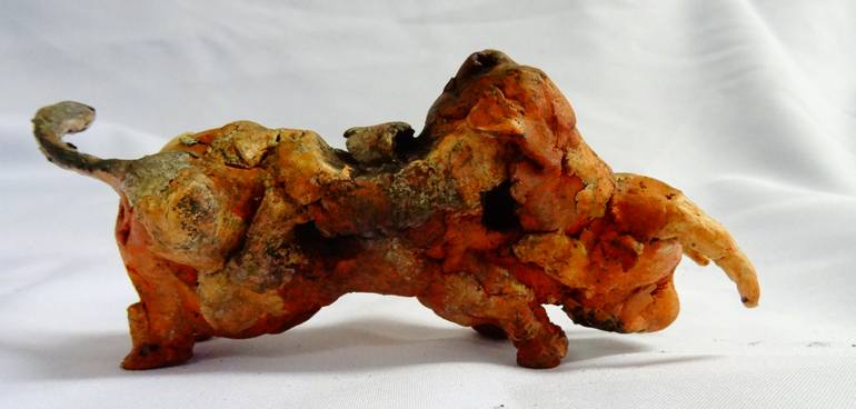 Original Abstract Animal Sculpture by Mateo Kos