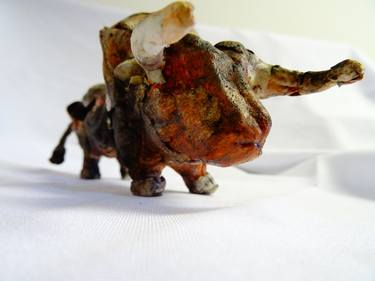 Original Abstract Expressionism Animal Sculpture by Mateo Kos