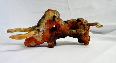 Original Abstract Expressionism Animal Sculpture by Mateo Kos