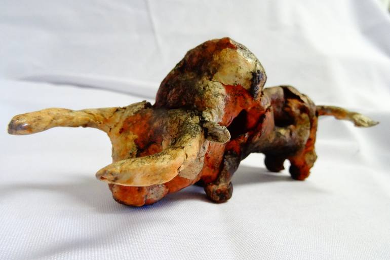 Original Abstract Expressionism Animal Sculpture by Mateo Kos