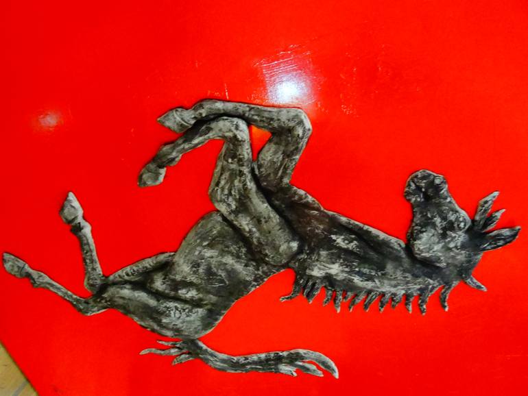Original Conceptual Horse Sculpture by Mateo Kos