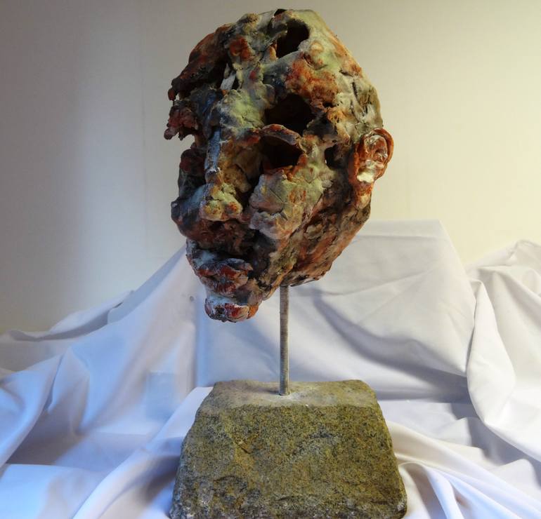 Original Abstract Men Sculpture by Mateo Kos