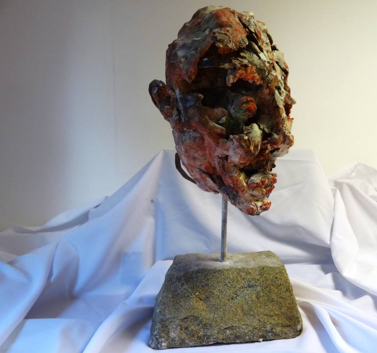 Original Abstract Men Sculpture by Mateo Kos