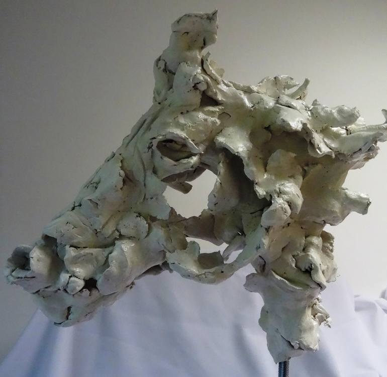 Print of Abstract Horse Sculpture by Mateo Kos