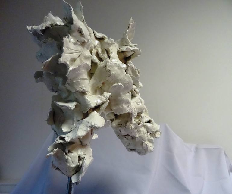 Original Abstract Animal Mixed Media by Mateo Kos