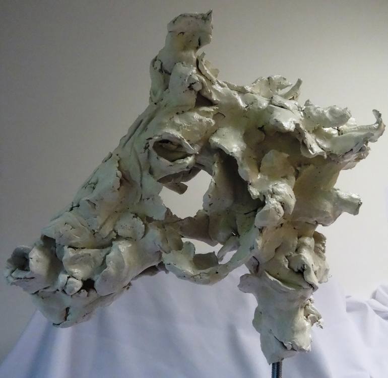 Original Abstract Animal Mixed Media by Mateo Kos