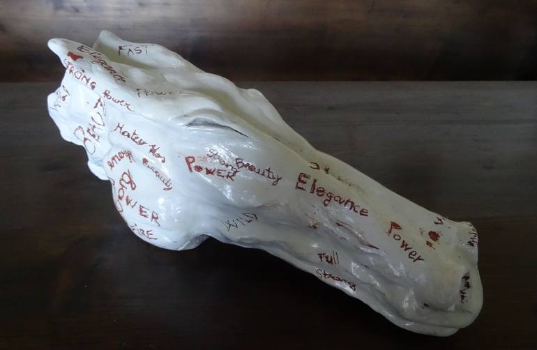 Print of Abstract Horse Sculpture by Mateo Kos