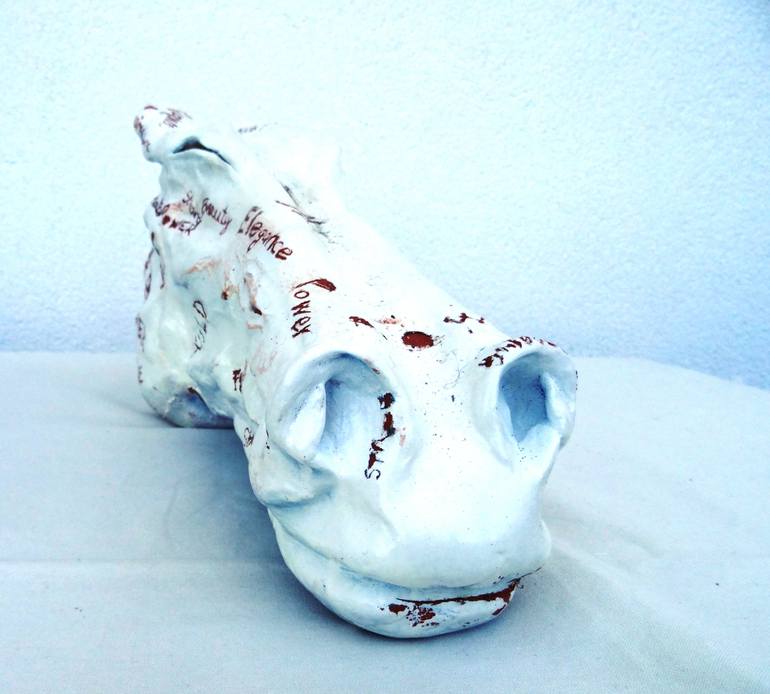 Original Abstract Animal Sculpture by Mateo Kos