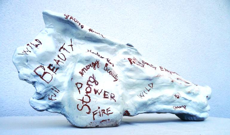 Original Abstract Animal Sculpture by Mateo Kos