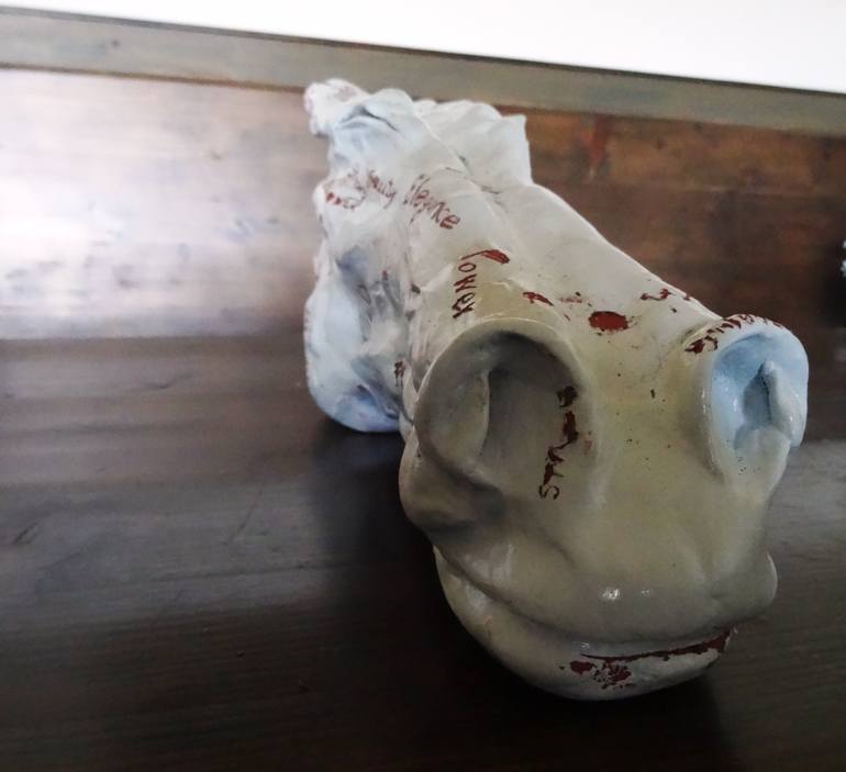 Original Abstract Animal Sculpture by Mateo Kos