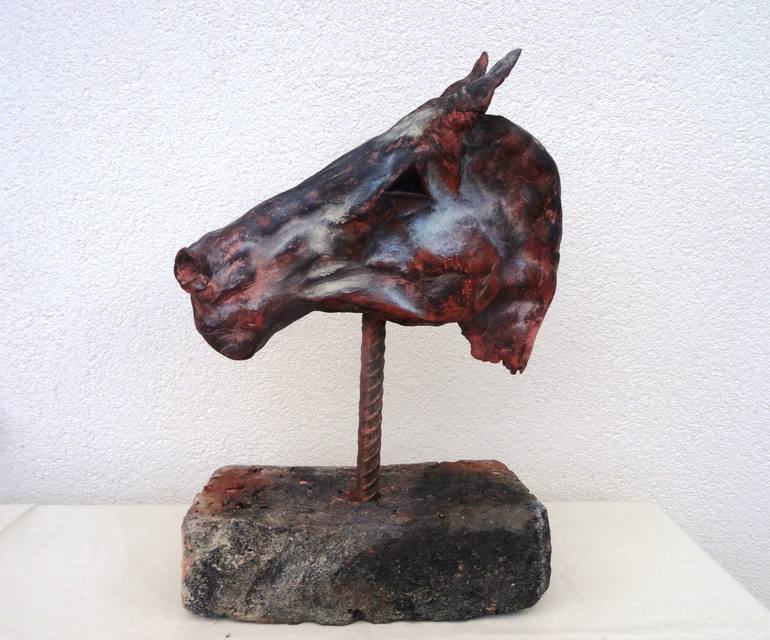 Original Conceptual Horse Sculpture by Mateo Kos