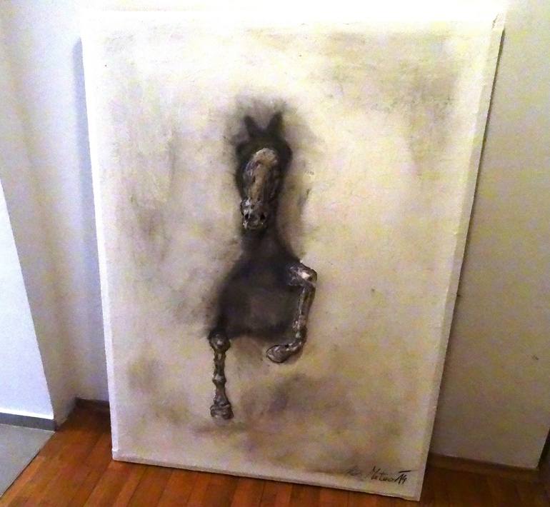 Print of Abstract Horse Sculpture by Mateo Kos