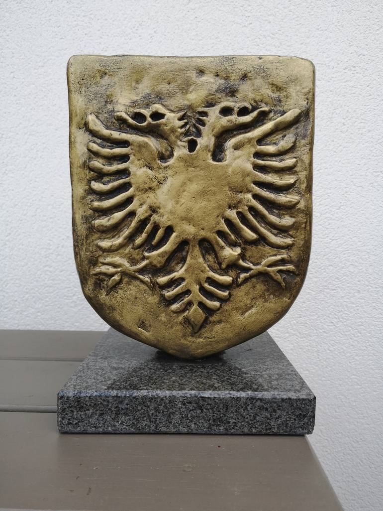 Albanian coat of arms - Print