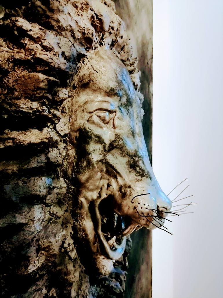 Original Abstract Animal Sculpture by Mateo Kos
