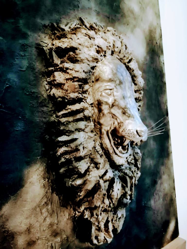 Original Abstract Animal Sculpture by Mateo Kos