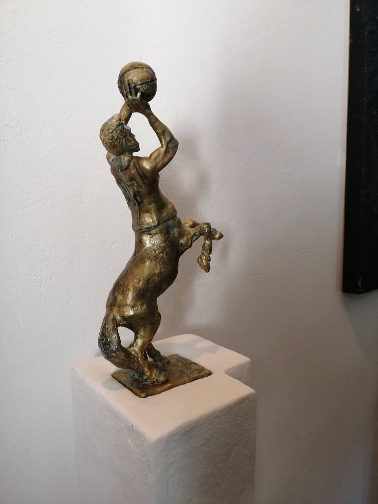 Original Sports Sculpture by Mateo Kos