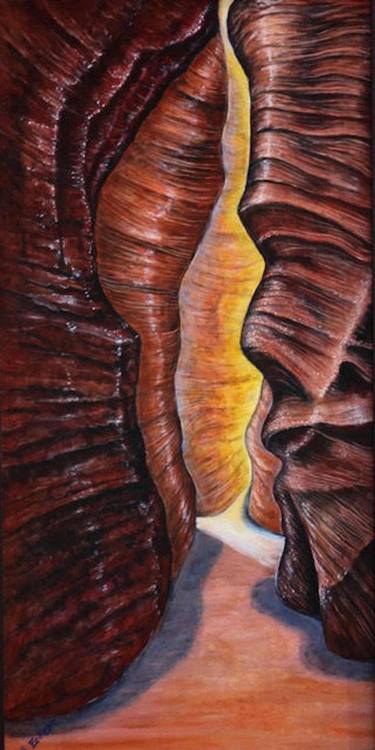 Original Fine Art Landscape Painting by Sally Eckert