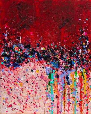 Original Abstract Paintings by Hannelore Baron