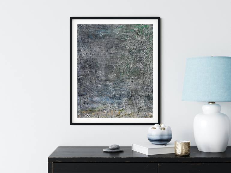 Original Abstract Painting by Hannelore Baron