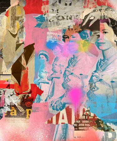 Original Graffiti Collage by Peter Horvath