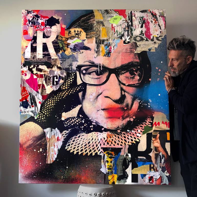 Original Pop Culture/Celebrity Painting by Peter Horvath