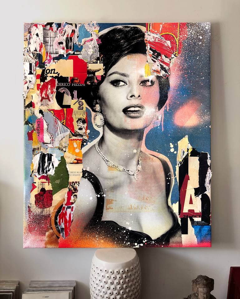 Original Pop Culture/Celebrity Painting by Peter Horvath