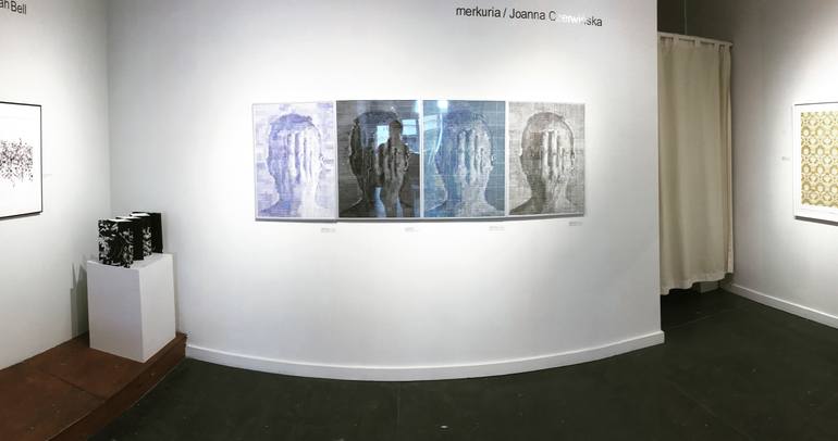 Original Conceptual People Drawing by Merkuria Czerwinska
