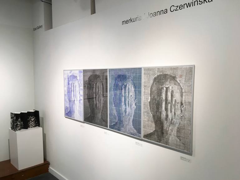 Original Conceptual People Drawing by Merkuria Czerwinska